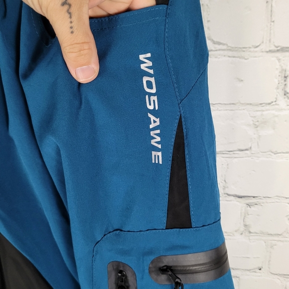 WOSAWE | stretch quick dry chamois cycling biking biker shorts - Picture 2 of 5